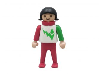 Kind Mädchen Skifahren