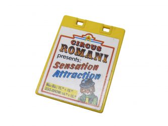 Schild Werbung Romani