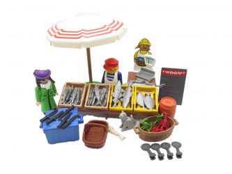 Set Fischstand Markt