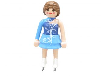 Frau Eiskunstläuferin