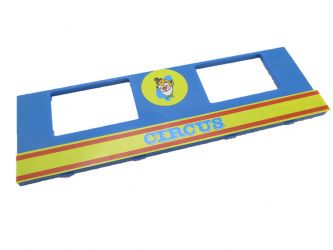 Seitenwand Zirkuswagen