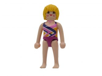 Frau Badeanzug