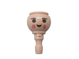 Kopf Frau rote Wangen