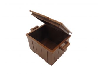 Holzkiste mit Deckel