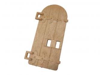 Holztür Fachwerk Burg