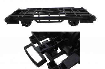 Unterbau Waggon Eisenbahn