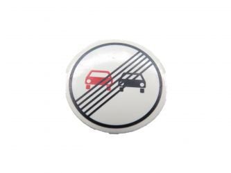 Schild Rund Überholverbot