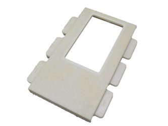 Wand mit Fensterausschnitt