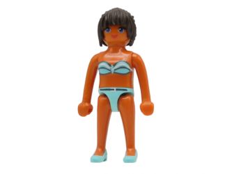Frau Fotomodel Strand