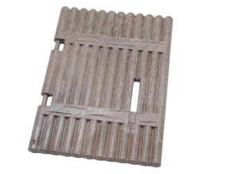 Palisade Holzwand Fort Western