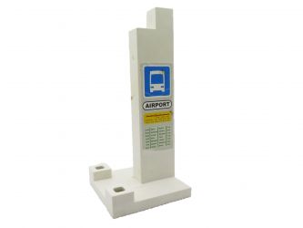 Pfeiler Bushaltestelle