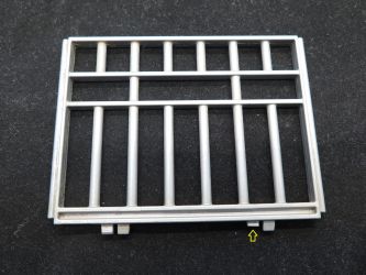 Gitter Käfig Anhänger