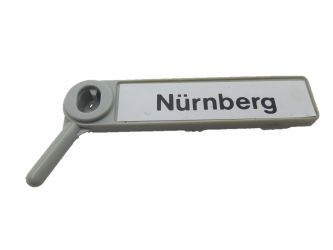 Hinweisschild Nürnberg