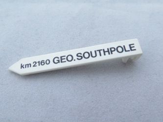 Schild Geo. Südpol