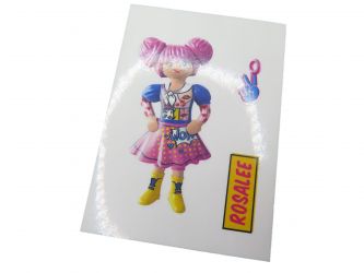 Aufkleber Rosalee - Comic World