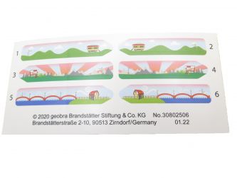 Aufkleber Wegweiser Schild