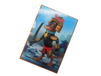 Aufkleber Scooby-Doo Samurai