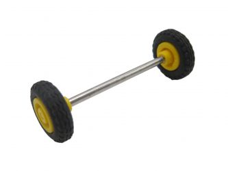 Achse m Räder 10x50mm