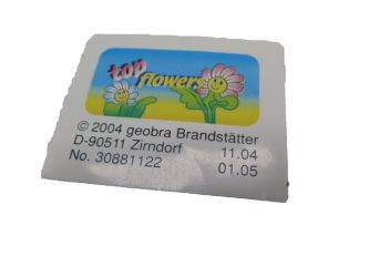 Aufkleber Gartencenter